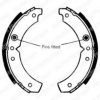 DELPHI LS1045 Brake Shoe Set